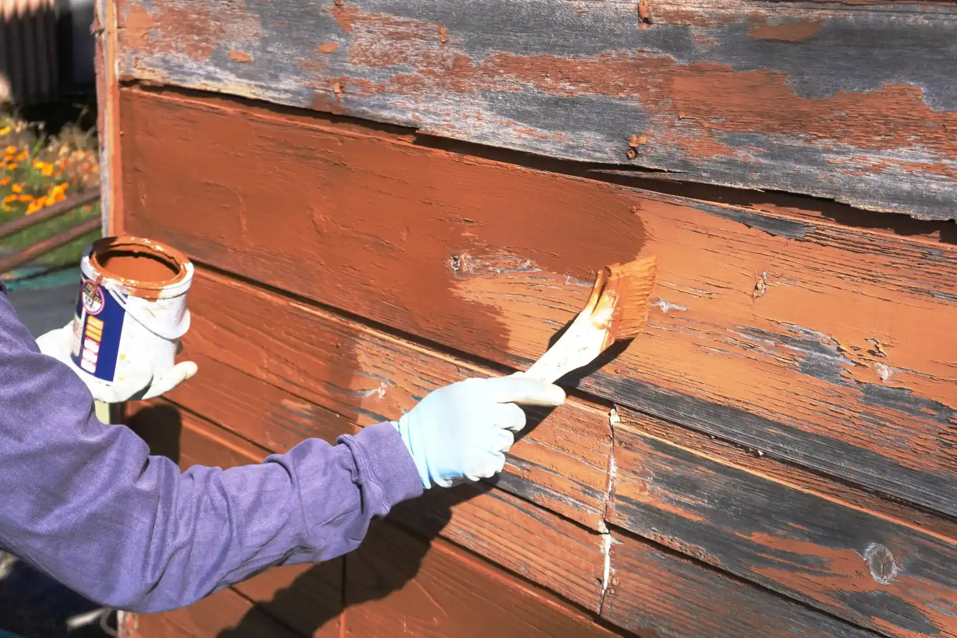 鉄部・木部塗装の施工イメージ